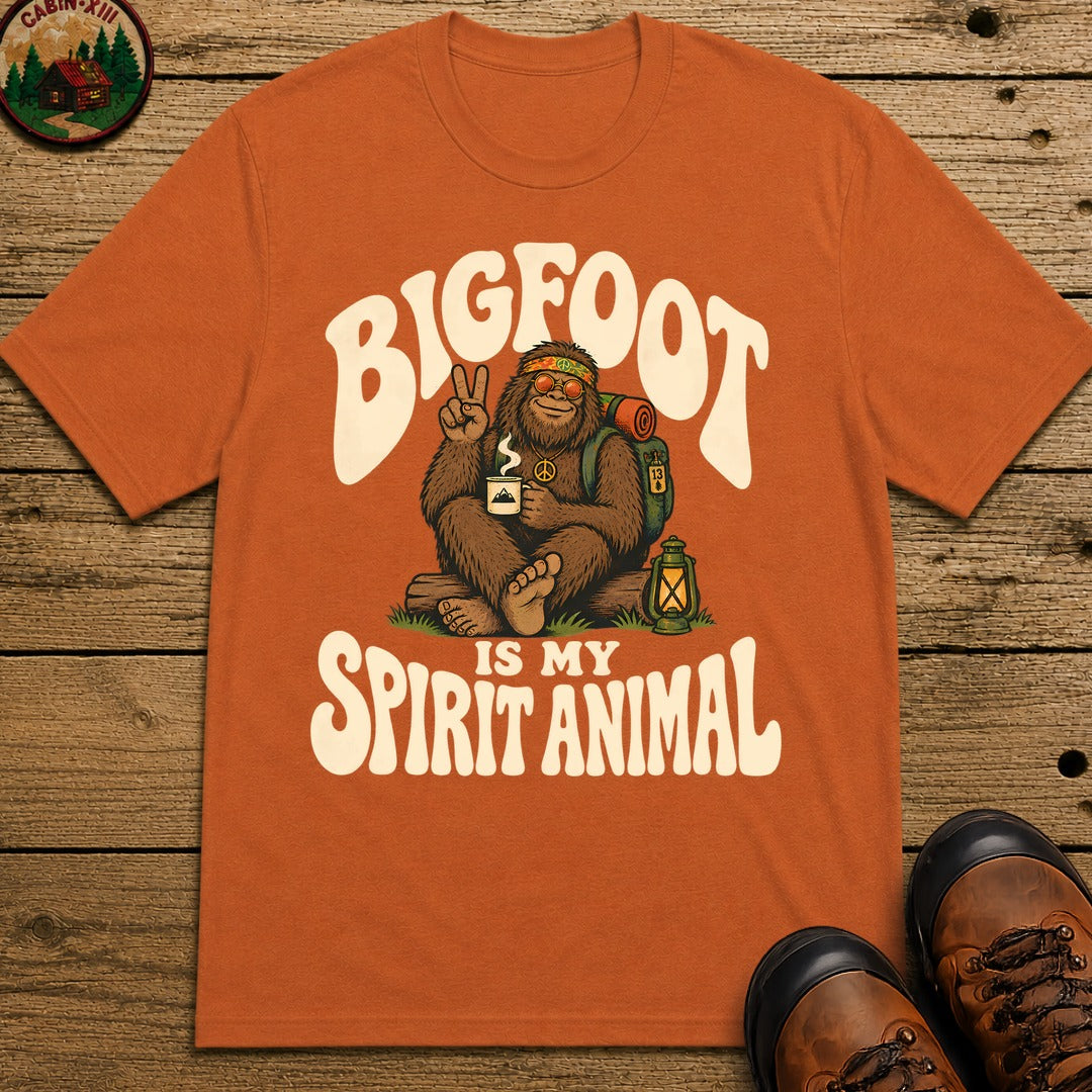 Bigfoot Is My Spirit Animal T-Shirt - Yam