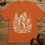 Bigfoot — Vintage Sasquatch Wilderness Sketch Tee - Yam