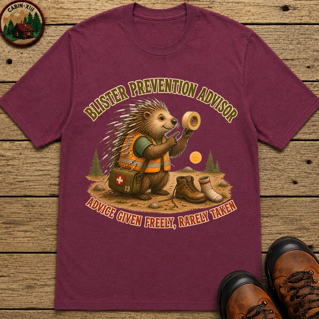 Blister Prevention Advisor T-Shirt - Berry