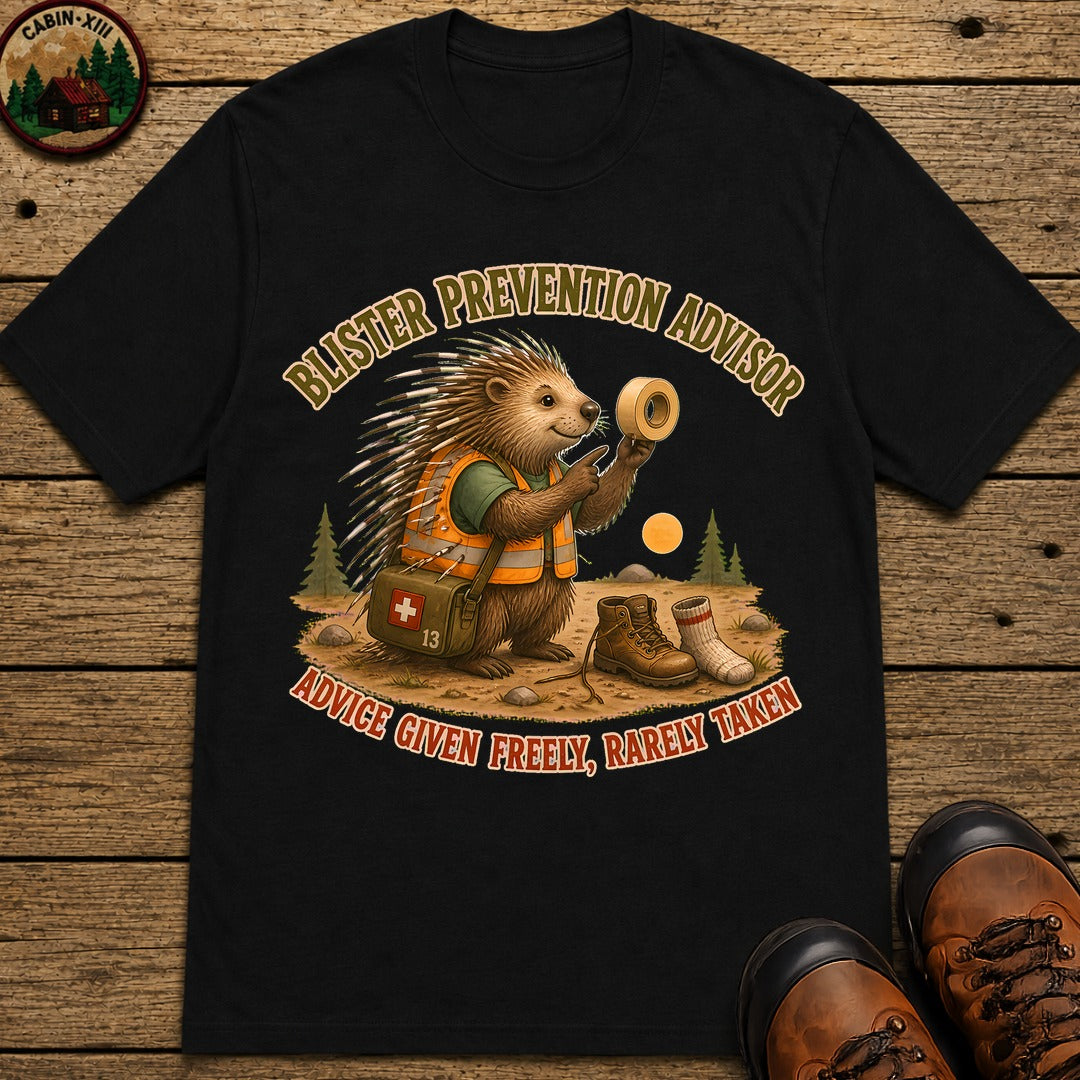 Blister Prevention Advisor T-Shirt - Black