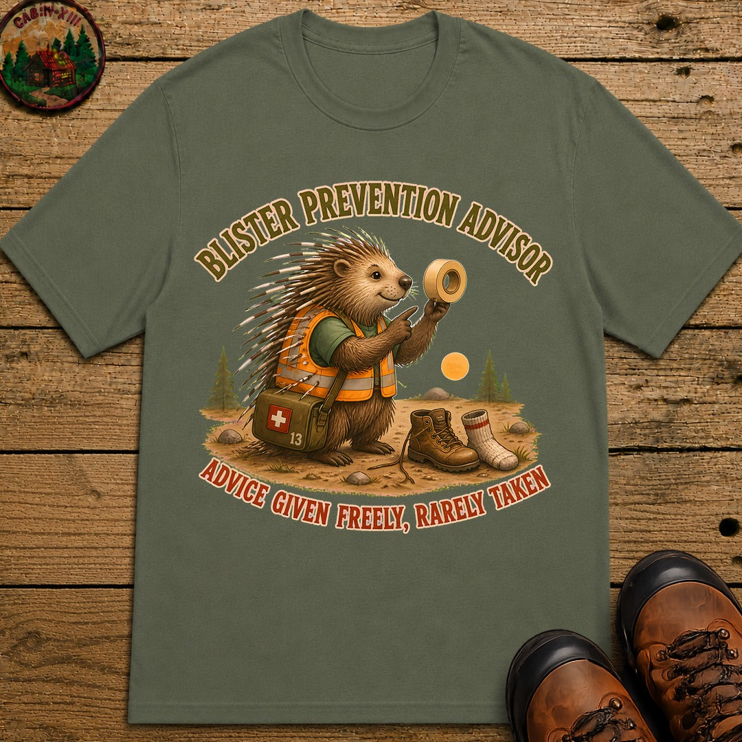 Blister Prevention Advisor T-Shirt - Moss