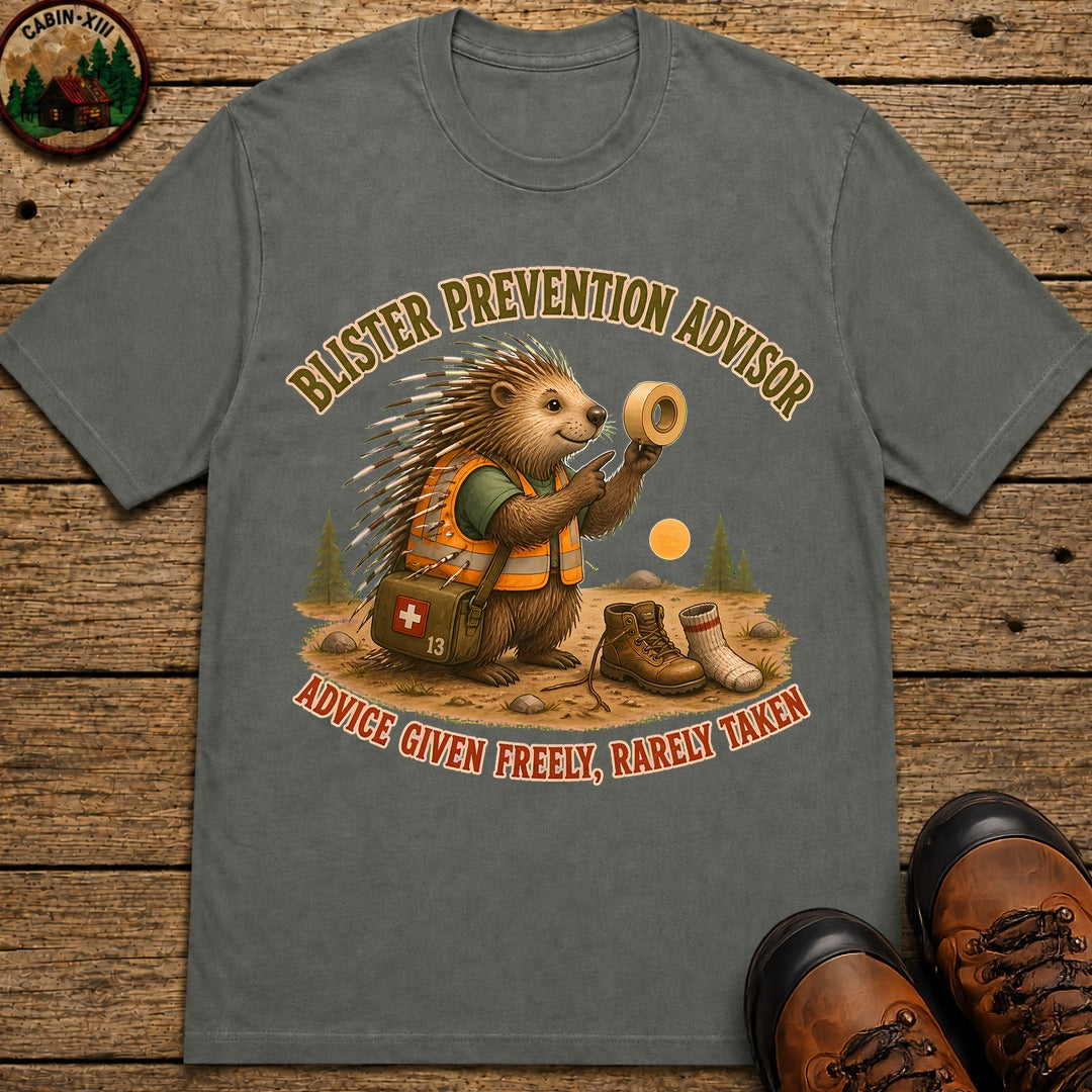 Blister Prevention Advisor T-Shirt - Pepper