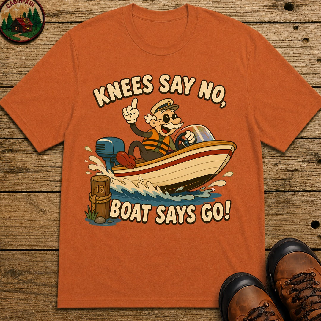 Boat Says Go T-Shirt - Yam