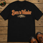 Born to Wander T-Shirt - Black