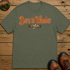 Born to Wander T-Shirt - Moss