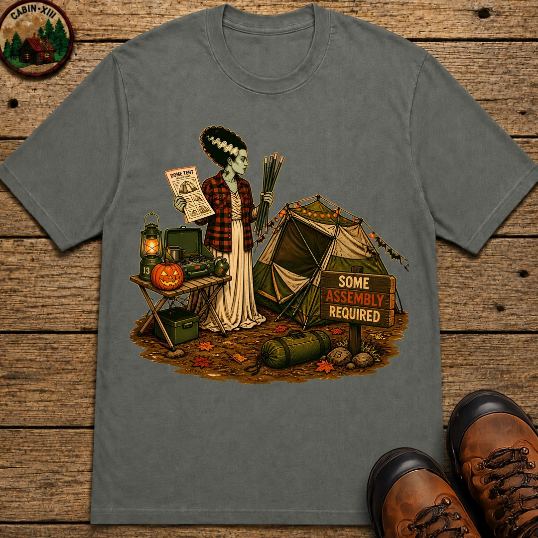 Bride Of Frankenstein Halloween T-Shirt - Pepper