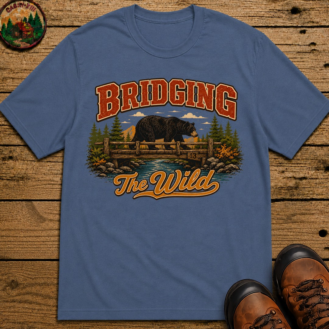 Bridging the Wild T-Shirt - Blue Jean