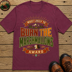 Burn The Marshmallows (Modern) T Shirt - Berry