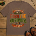 Burn The Marshmallows (Modern) T Shirt - Espresso
