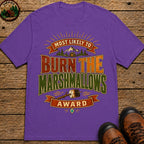 Burn The Marshmallows (Modern) T Shirt - Grape