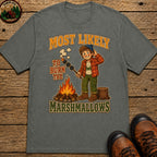 Burn The Marshmallows T-Shirt - Pepper