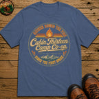 Cabin Thirteen Camp Co Op T Shirt - Blue Jean