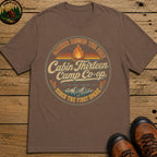Cabin Thirteen Camp Co Op T Shirt - Espresso