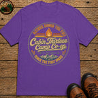 Cabin Thirteen Camp Co Op T Shirt - Grape