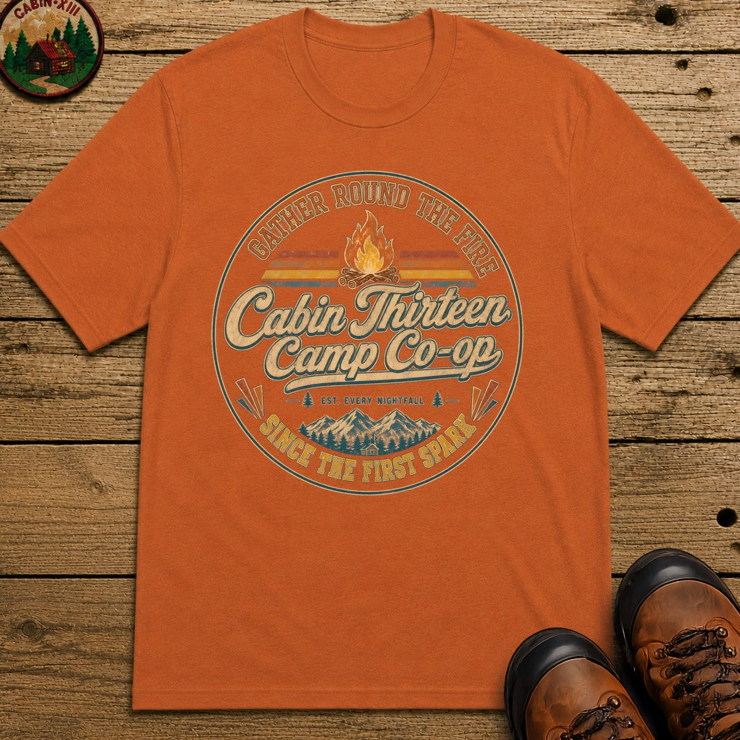 Cabin Thirteen Camp Co Op T Shirt - Yam