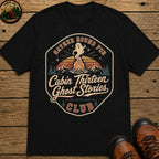 Cabin Thirteen Ghost Stories T Shirt - Black