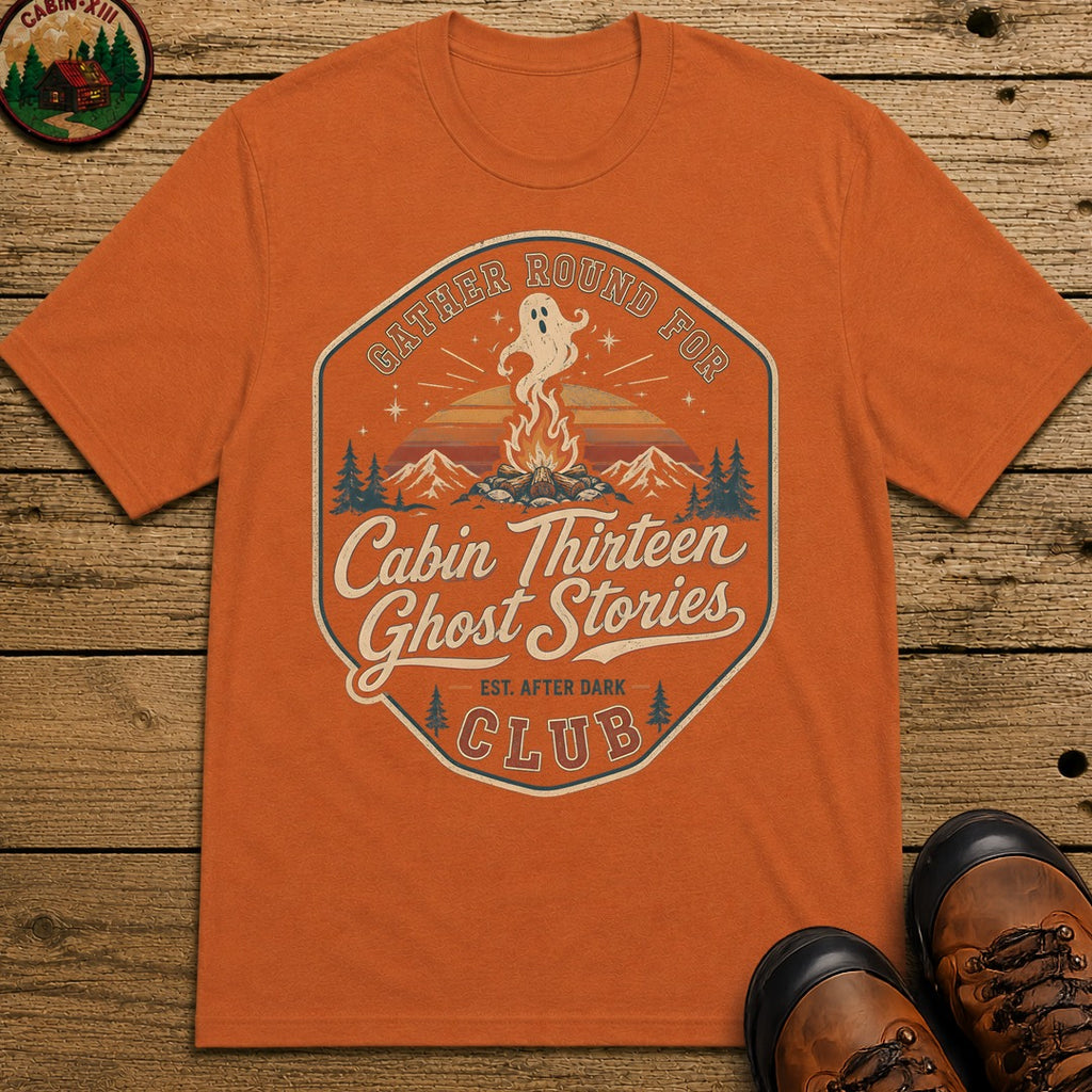 Cabin Thirteen Ghost Stories T Shirt - Yam