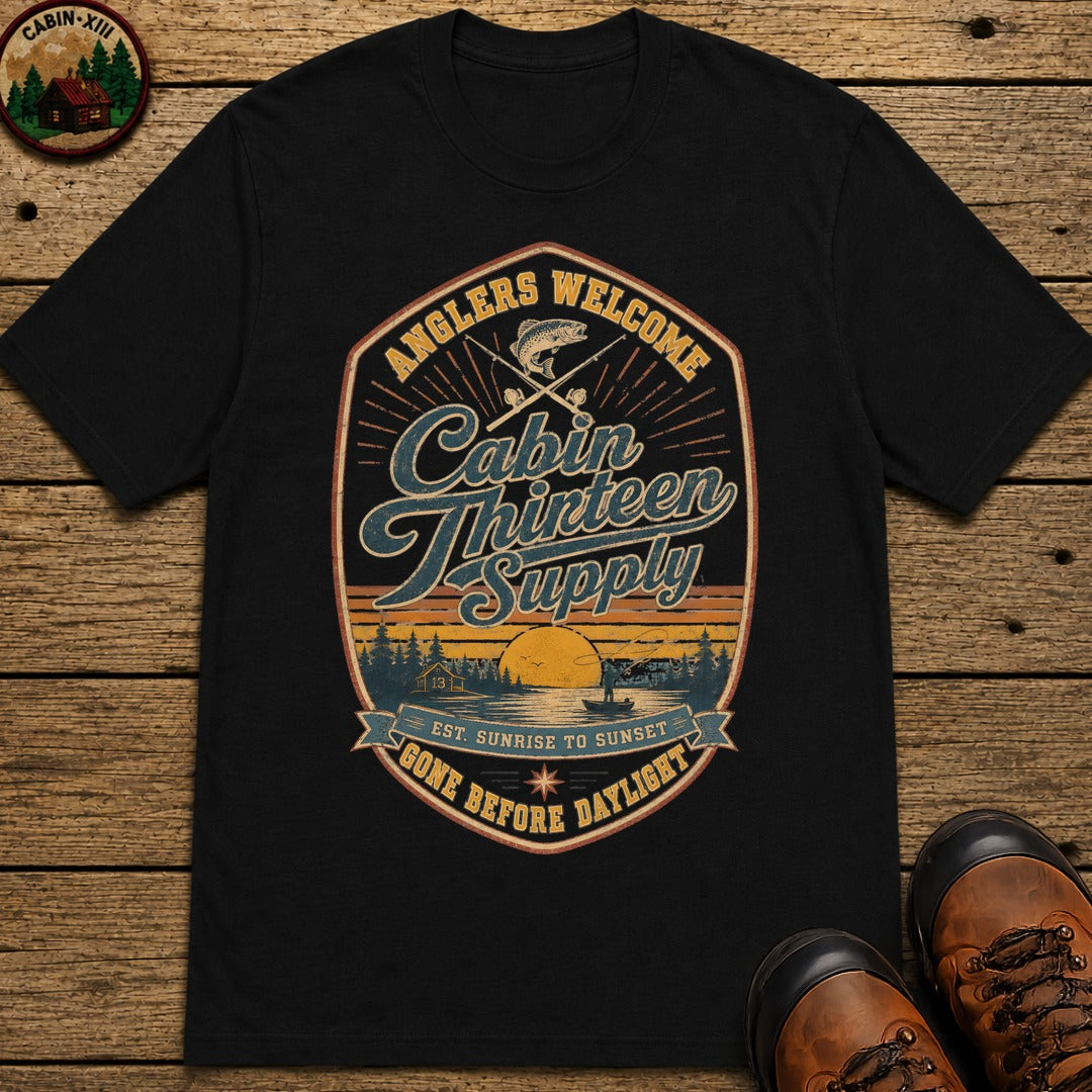Cabin Thirteen Supply T Shirt - Black