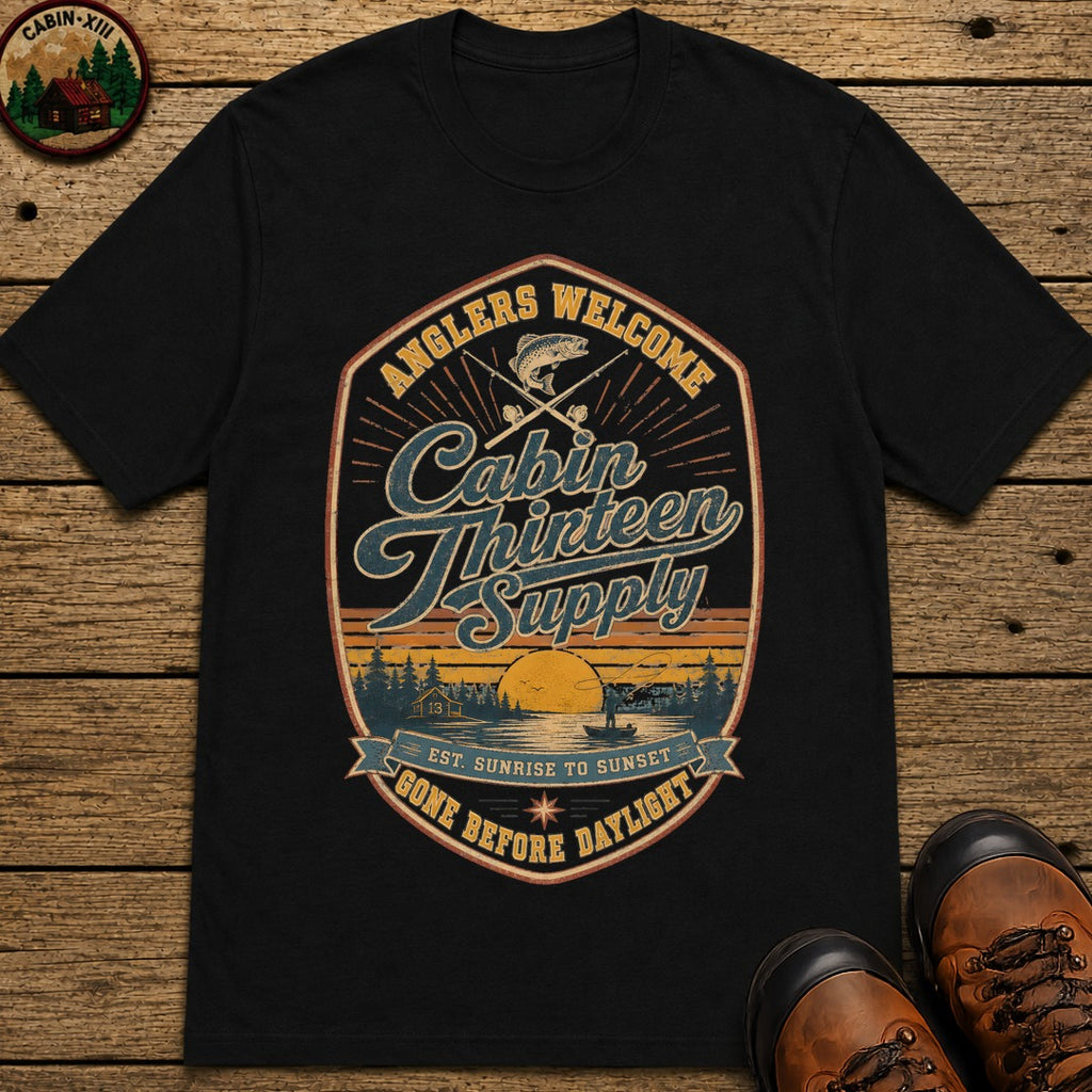 Cabin Thirteen Supply T Shirt - Black