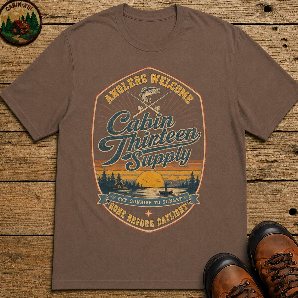 Cabin Thirteen Supply T Shirt - Espresso