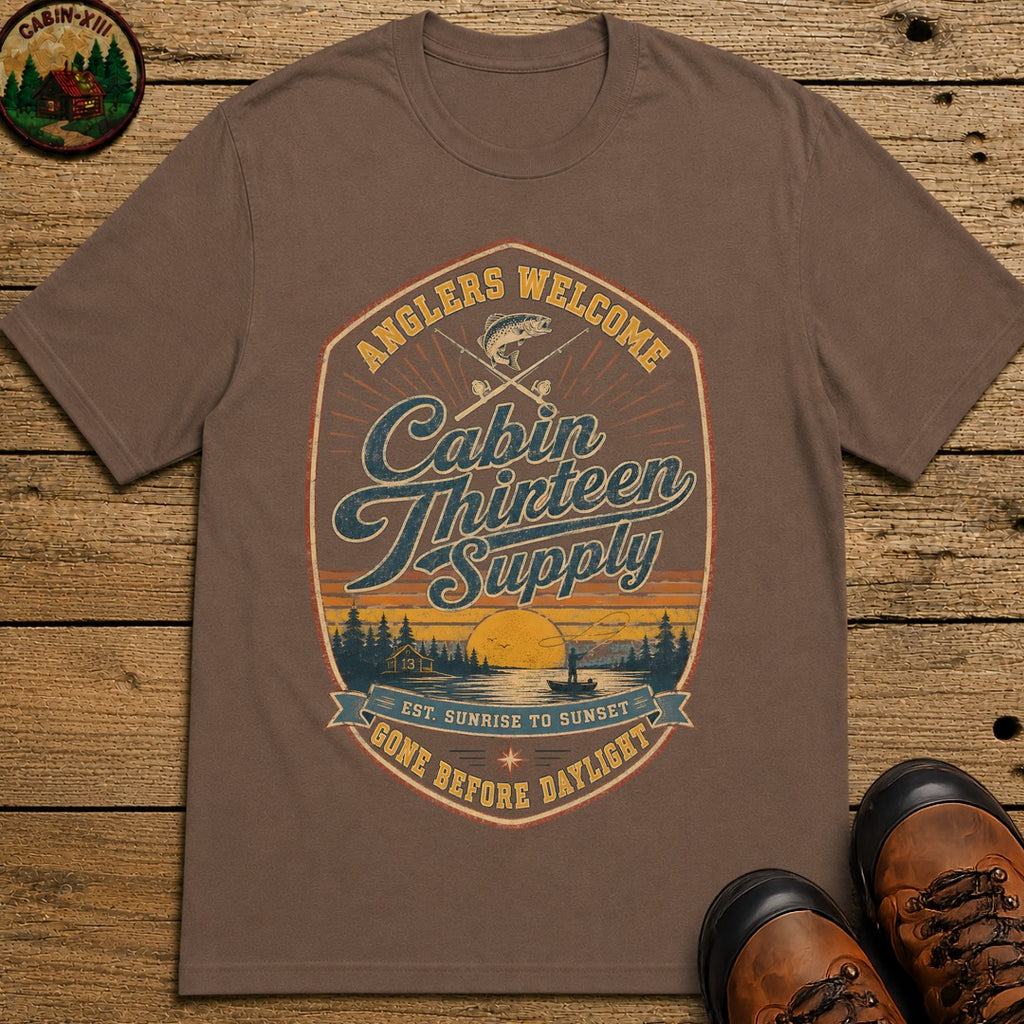 Cabin Thirteen Supply T Shirt - Espresso