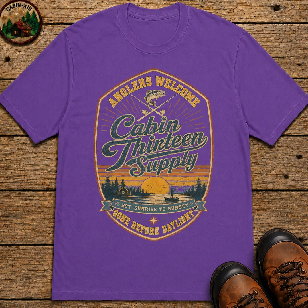 Cabin Thirteen Supply T Shirt - Grape