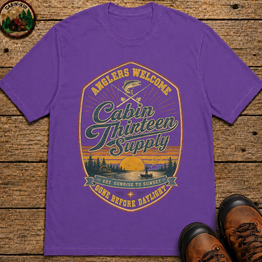 Cabin Thirteen Supply T Shirt - Grape