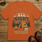 Camp All Night T Shirt - Yam