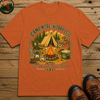 Camp More Worry Less T-Shirt - Yam