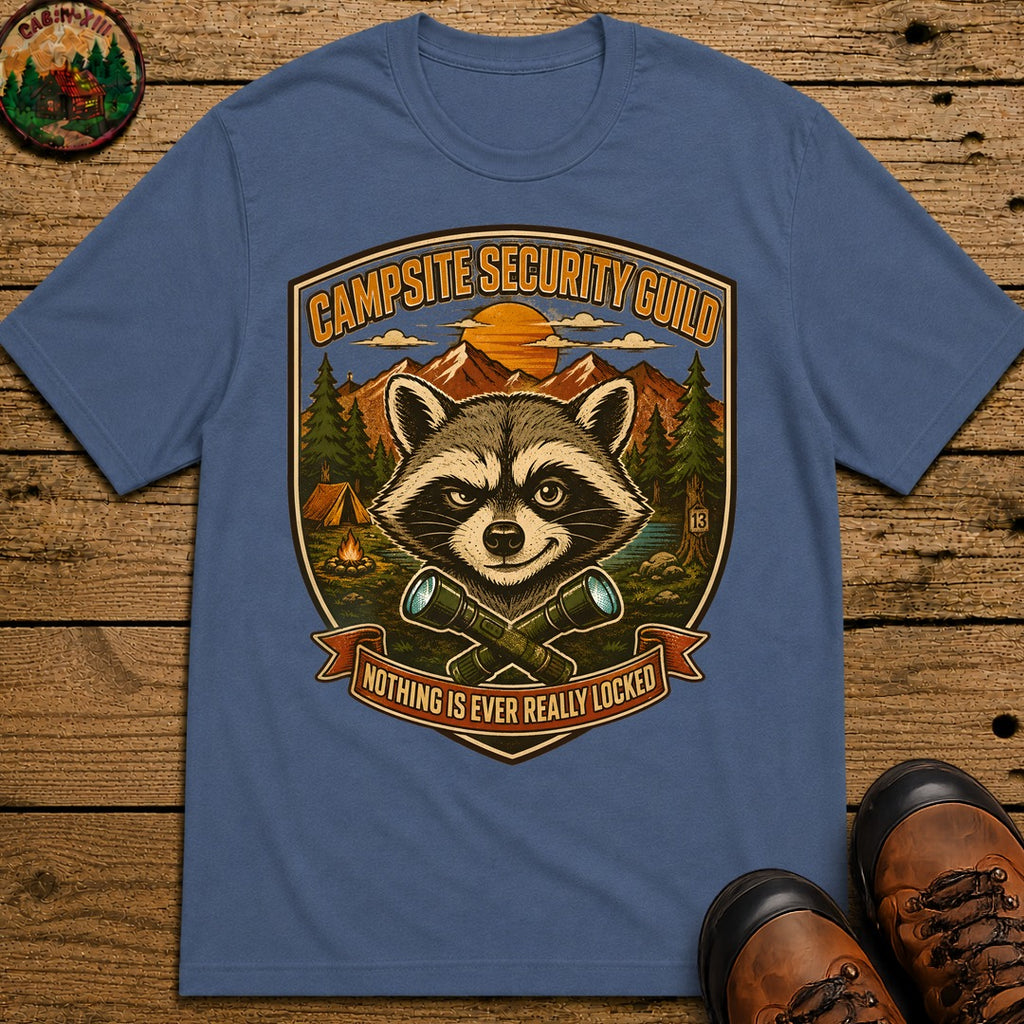 Camp Security Guild T Shirt - Blue Jean