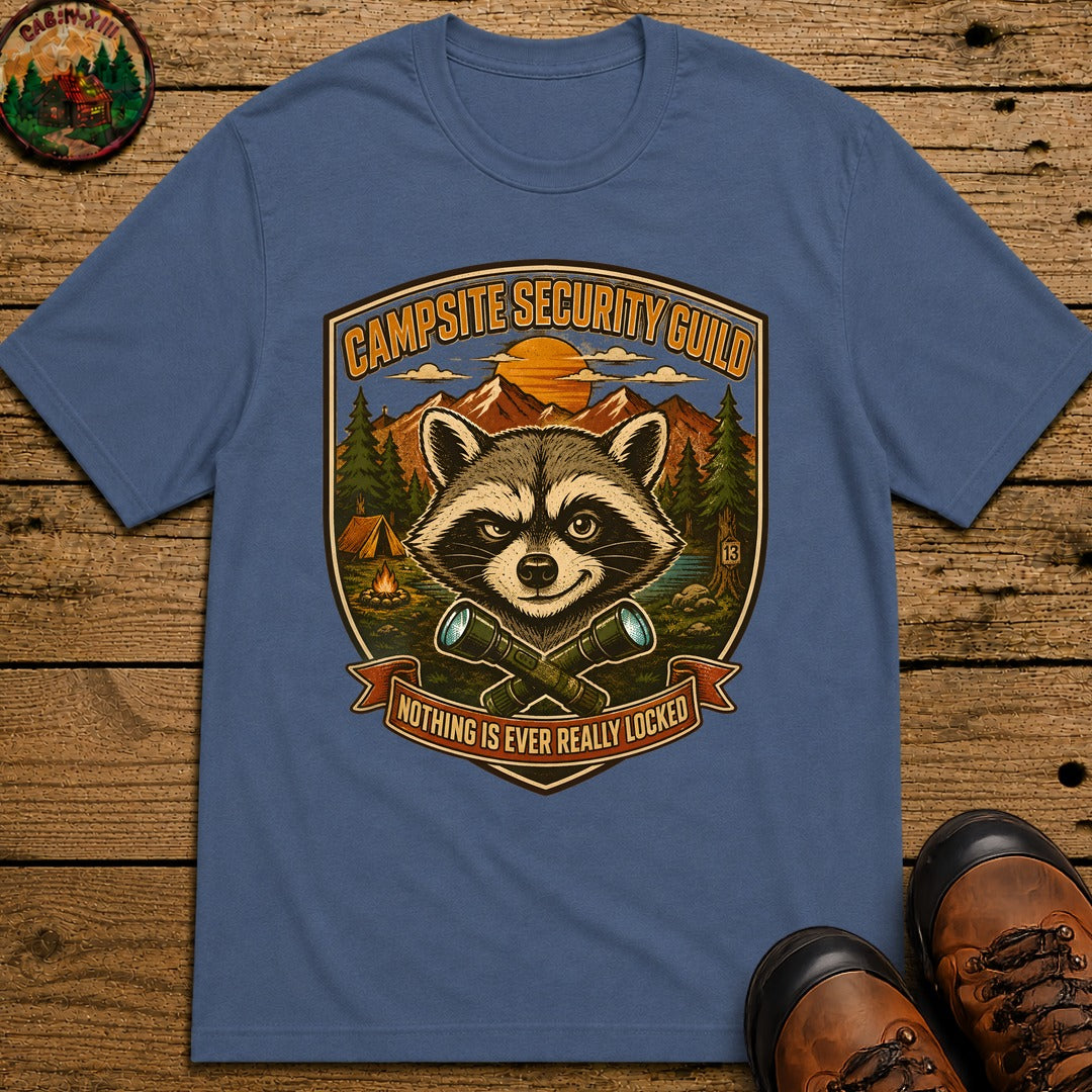 Camp Security Guild T Shirt - Blue Jean