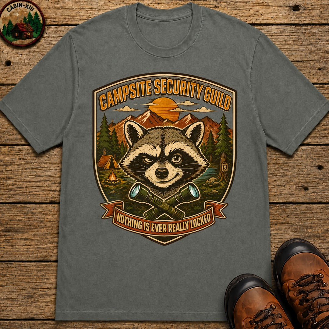 Camp Security Guild T Shirt - Pepper