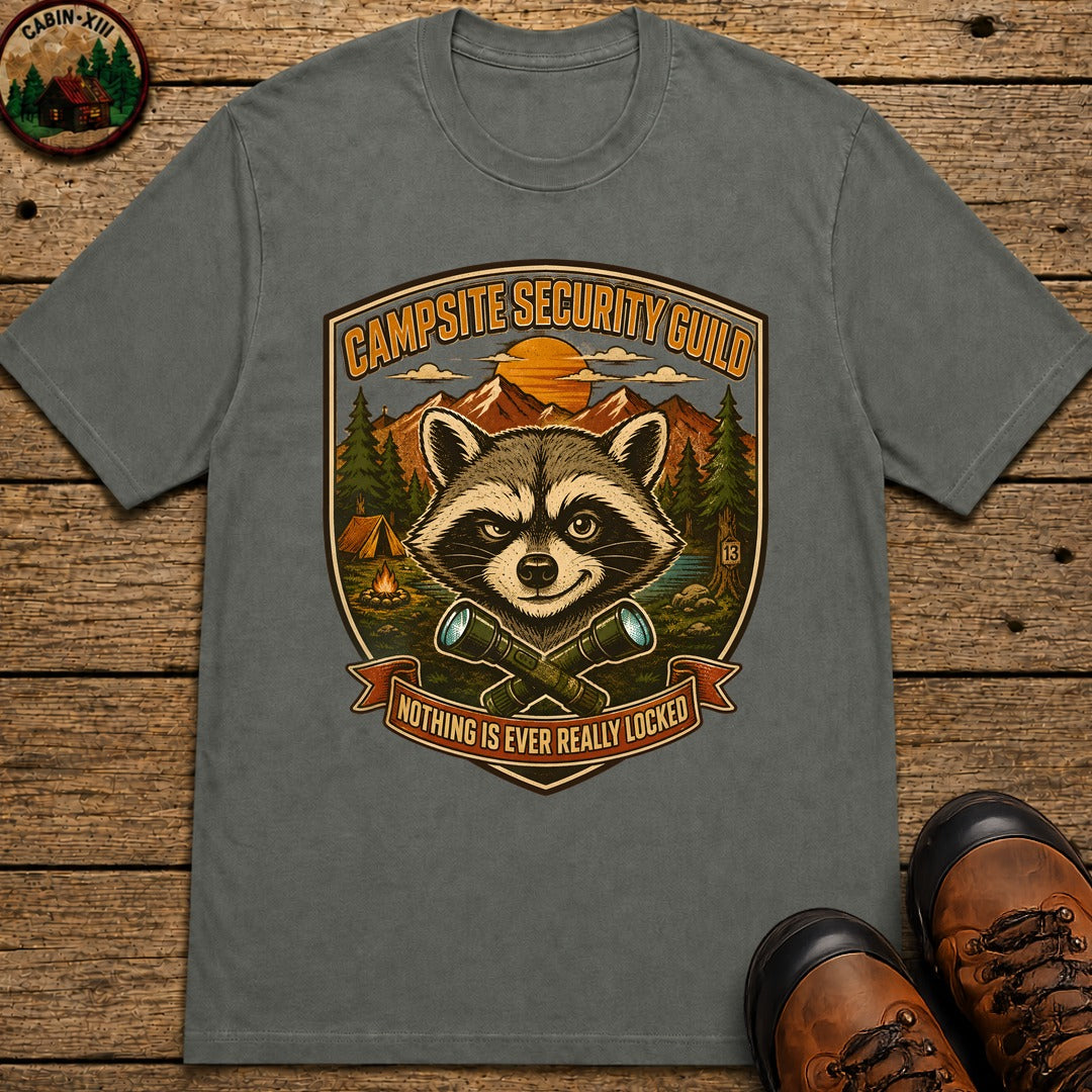 Camp Security Guild T Shirt - Pepper