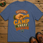 Camp Treat Dealer T Shirt - Blue Jean