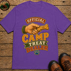 Camp Treat Dealer T Shirt - Grape