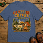 Campfire Coffee Club T-Shirt - Blue Jean