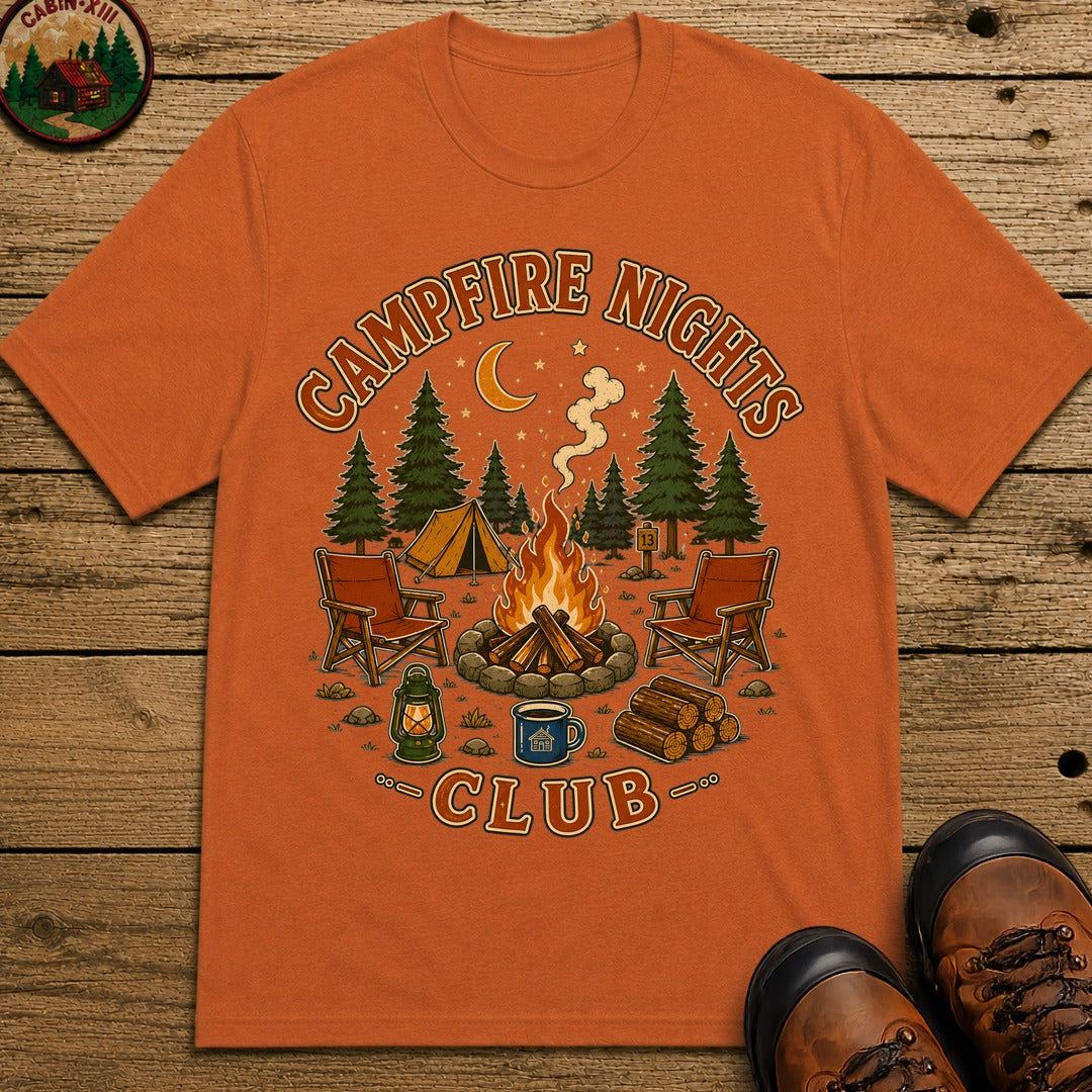 Campfire Nights Club T-Shirt - Yam