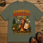 Campfire Quality Control T-Shirt - Moss