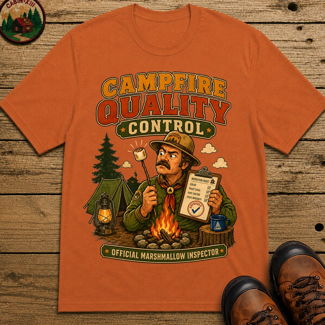 Campfire Quality Control T-Shirt - Yam