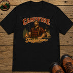 Campfire Technician (Men's) T-Shirt - Black