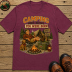Camping Since Before You Were Born T-Shirt - Berry