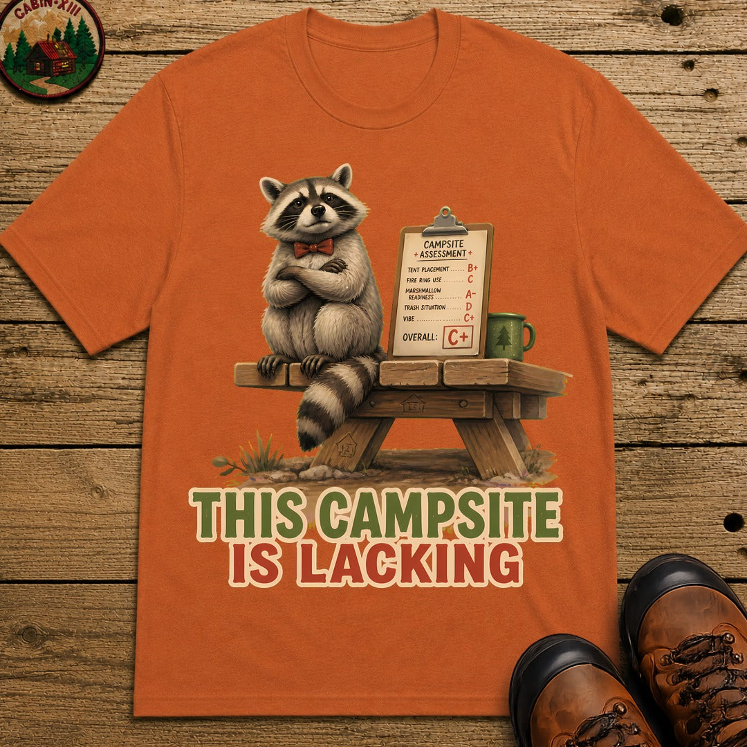 Campsite Is Lacking T-Shirt - Yam
