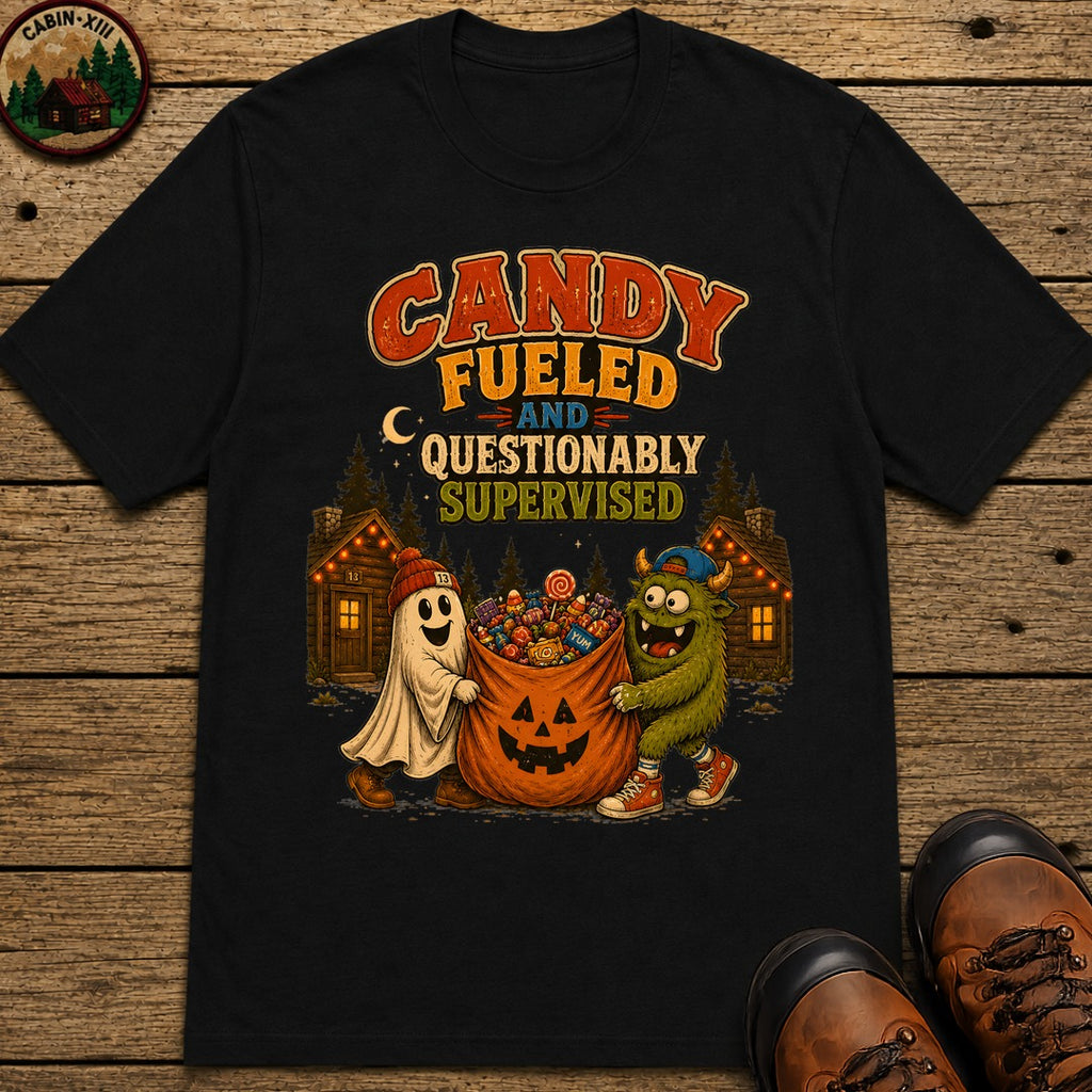 Candy Fueled T Shirt - Black
