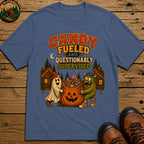 Candy Fueled T Shirt - Blue Jean