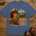 Captain Of Nothing T-Shirt - Blue Jean