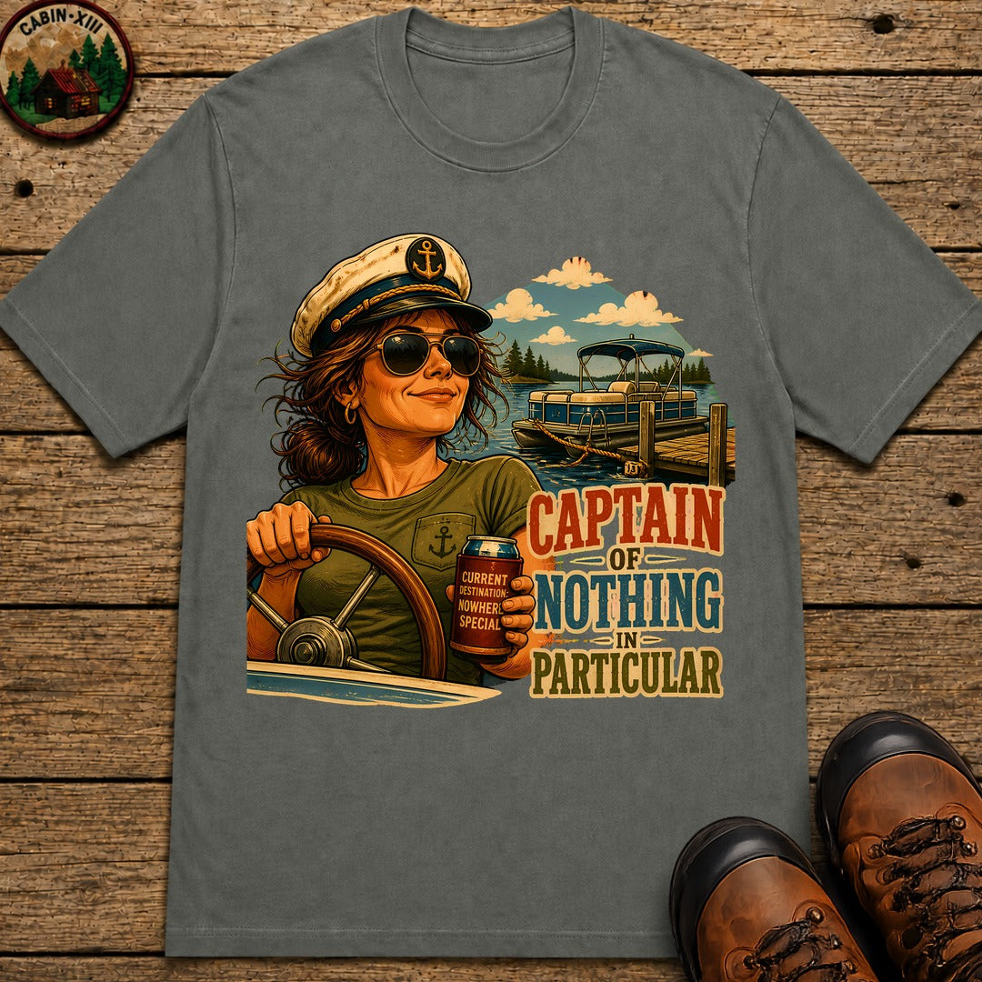 Captain Of Nothing T-Shirt - Pepper