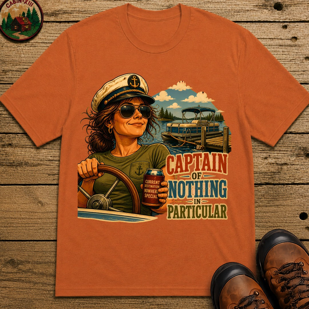 Captain Of Nothing T-Shirt - Yam