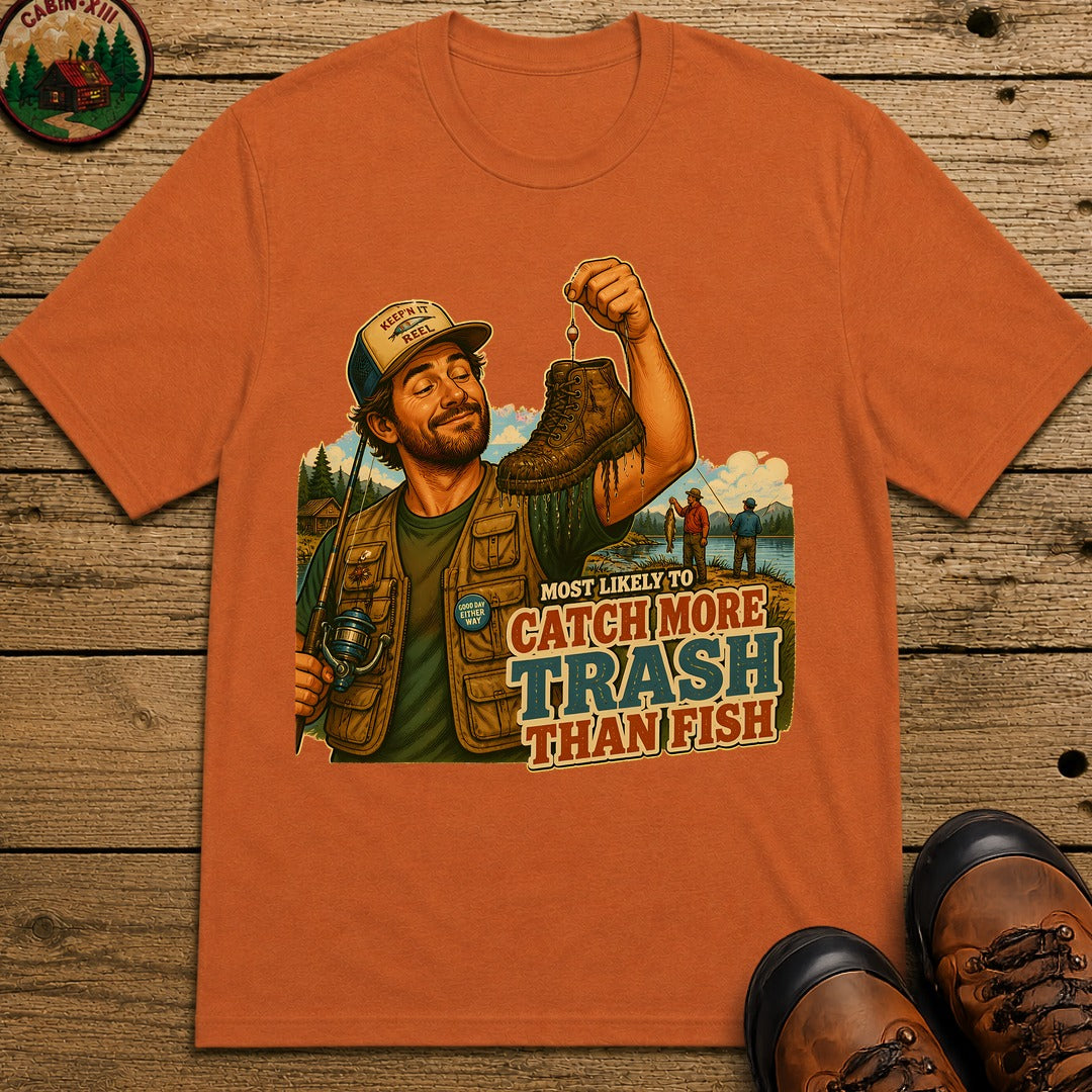 Catch More Trash T-Shirt - Yam
