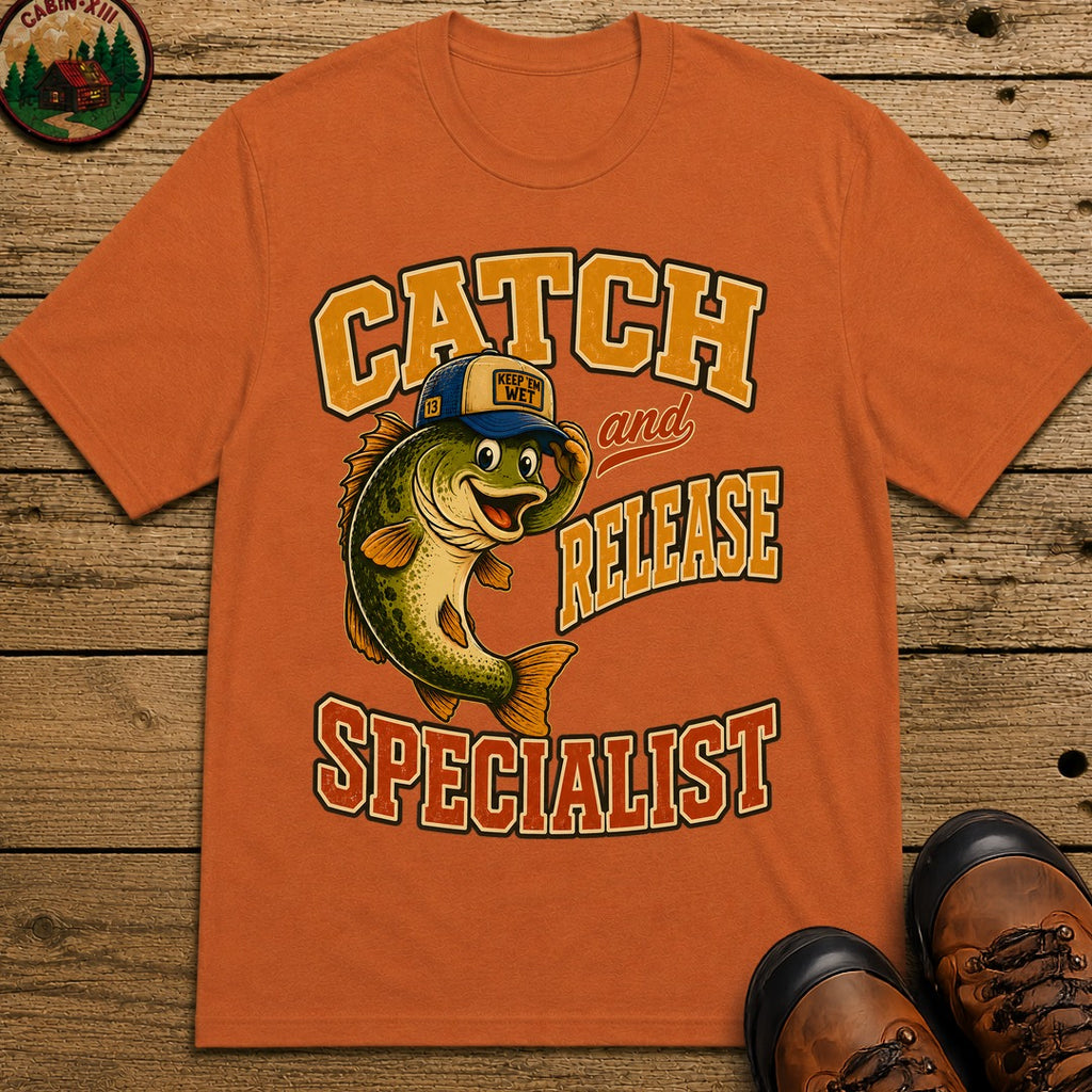 Catch and Release Specialist T-Shirt - Yam