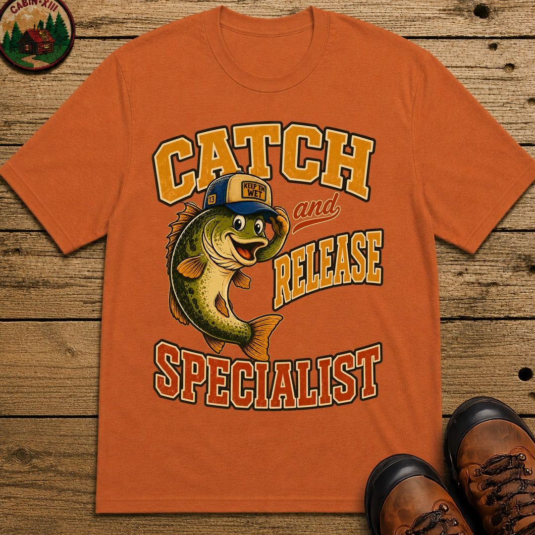 Catch and Release Specialist T-Shirt - Yam